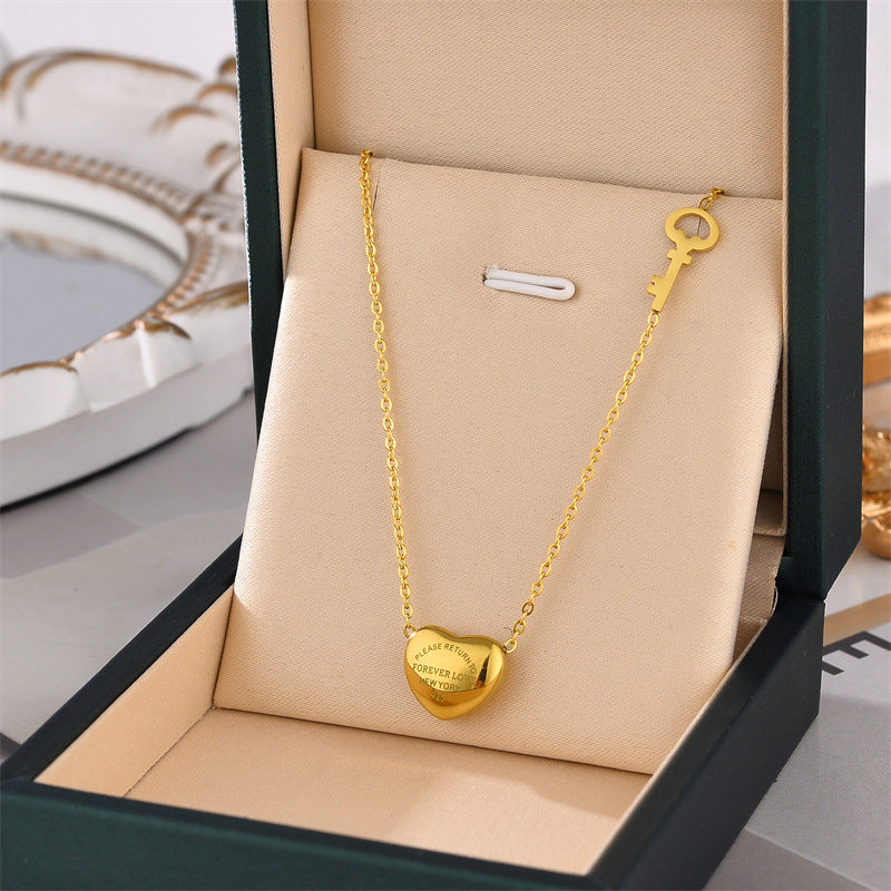 Pure Gold plated necklace for women.