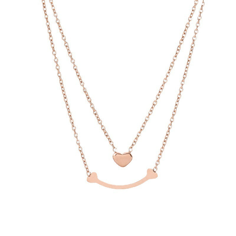 Pure Gold plated necklace for women.