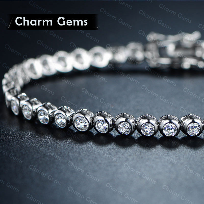 Sterling Silver Electroplated Bracelet- Jewellery