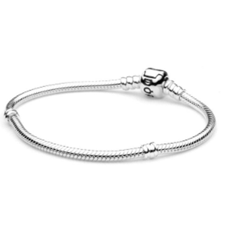 Pandora exclusive silver bracelet.