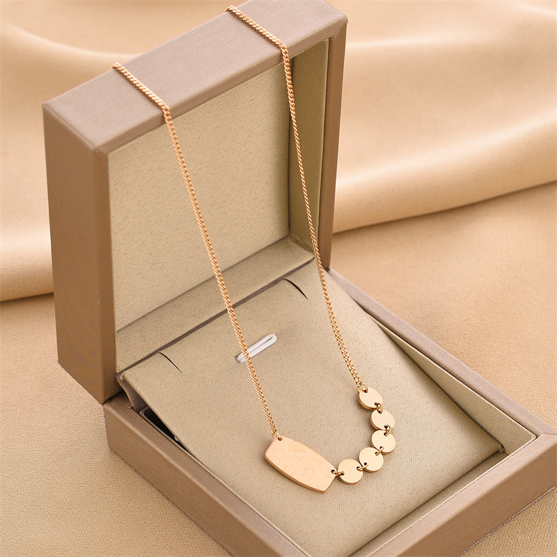 Pure Gold plated necklace for women.
