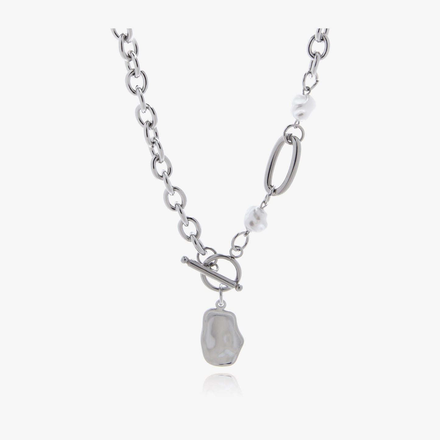 silver necklace for men