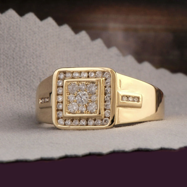 Pure Gold Ring for men Jewellery