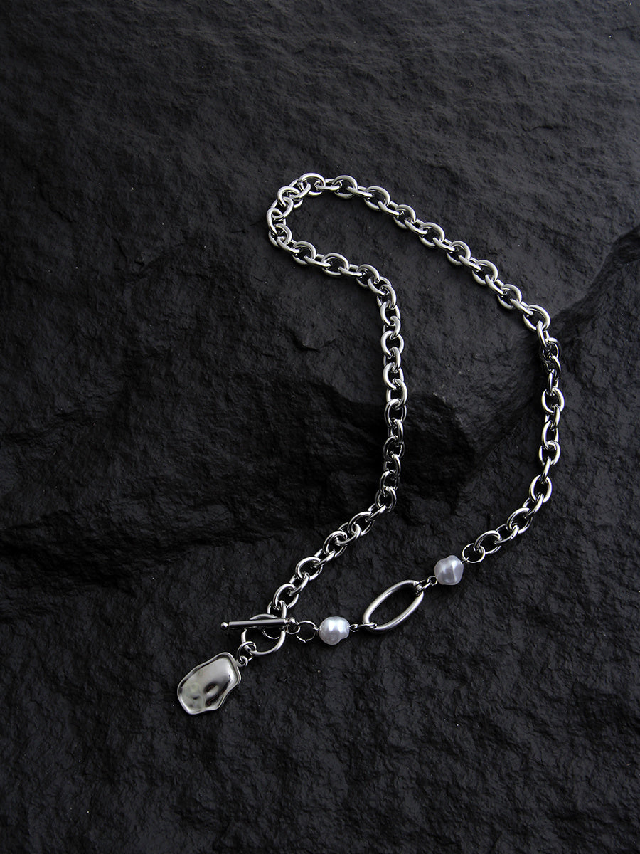 silver necklace for men